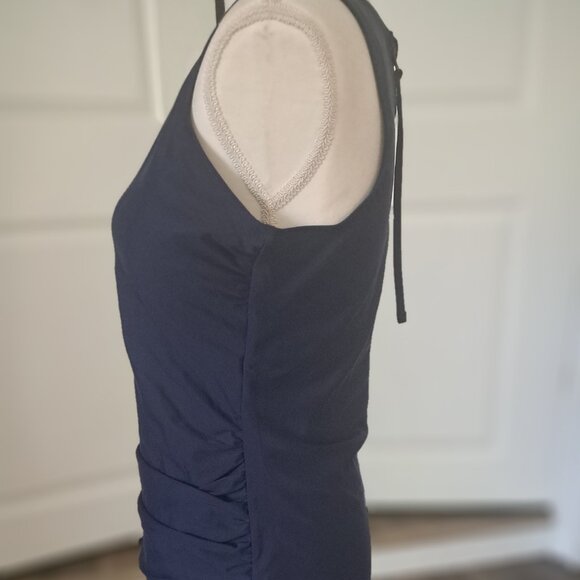 SMISMIVO Modest High Neck Zip Up Back One Piece Bathing Suit  XL NWT - Picture 2 of 6